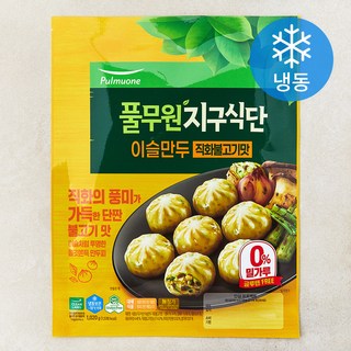 풀무원 식물성 지구식단 이슬만두 직화불고기맛 (냉동), 1.02kg, 1개