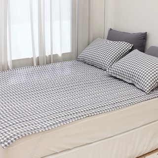 CHOUETTROOM 格紋鬆緊帶睡墊, 心情炭