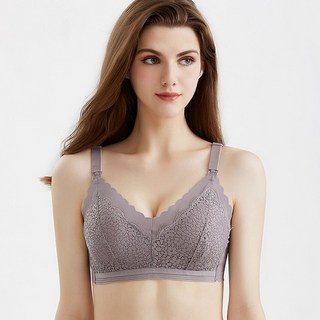 더블유비비 CO6 제로그램 플라워 산후전후 클립형 브라 + 빨래망 + 고정클립 세트