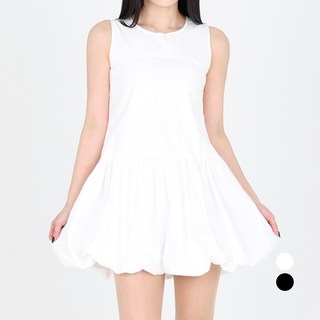 Dotif 女款Timo氣球連身裙 T25SS1-A1917, 白色