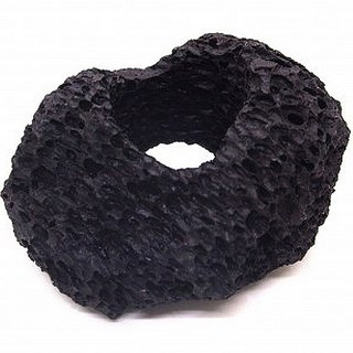 HT NATURAL SETTLE Settle 打孔火山石 款式隨機, 1個