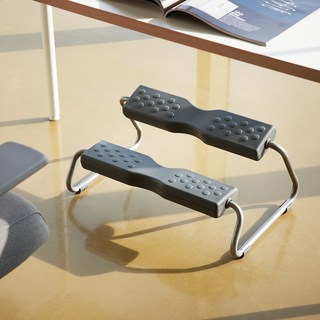 듀오백 이지풋 2단 각도조절 책상 발받침대, 그레이, 1개