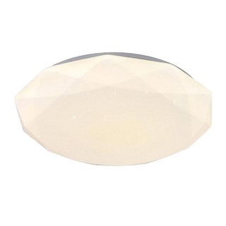 Honey Comb 星鑽LED52W遙控調光臥室吸頂燈 V2894FC52W 50 x 5cm 簡約時尚, 白色