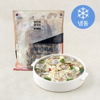 조선전골 바지락 칼국수 1.4kg (냉동), 1개