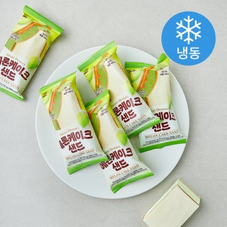 서주 메론케이크 샌드 (냉동), 6개, 1개입, 180ml