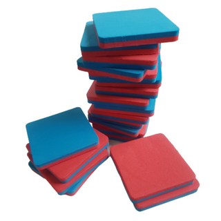 I-cores 7公分 藍紅雙色翻轉板, 20片