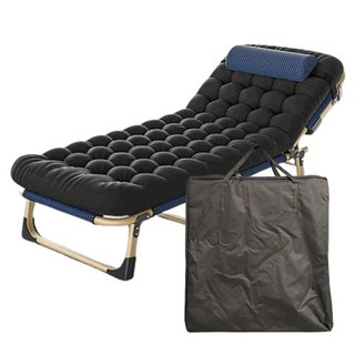 Hyper Planet 折疊行軍床 + 枕頭 + 坐墊 + 收納袋, 黑色