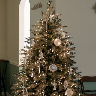 크리스마스 트리 장식세트 퓨어, 혼합색상, 1세트