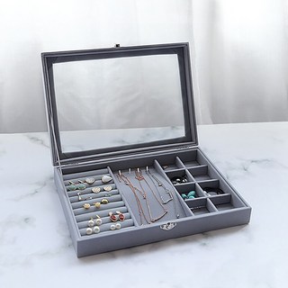 Full-Covered 滿版天鵝絨首飾收納盒 3款