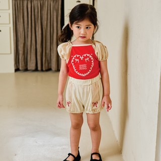 Kikimora 女童透氣蝴蝶結燈籠褲