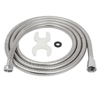 Jeil Bath 金屬蓮蓬頭軟管 3m, 銀色