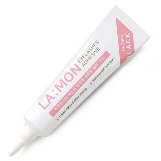 LaMon 睫毛怪獸日常睫毛膠 7ml, 自然黑色, 1個
