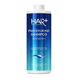 Hair Plus 蛋白質修護洗髮精，營養注入，適用於嚴重受損髮質, 1L, 1瓶
