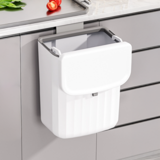 올릭 키친 걸이형 싱크대 휴지통 + 싱크대 홀더 + 벽걸이 홀더 세트, 화이트