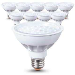 cityo LED PAR30燈泡 15W 集中款, 黃光, 10個