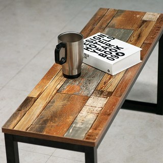 YD INC 室內長椅 2人用 YWC2082-BK, 復古色