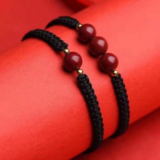 Buddastory 避邪硃砂手鍊 2入組