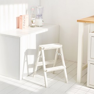 ROOM&HOME 一步式折疊梯, 白色