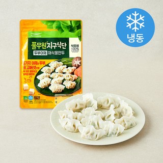 지구식단 두부야채 채식물만두 (냉동), 1kg, 1개