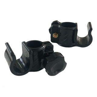 GAHWA HOME SYS. 支柱用插入式支架 安裝型掛勾零件 22mm, 黑色