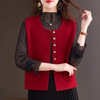 POPLARNC 女款 Scodia 口袋針織背心 P25WV091510