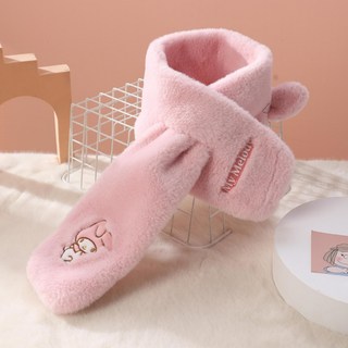 兒童三麗鷗毛絨圍巾