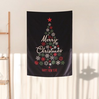 聖誕節布海報, 27 黑色裝飾樹