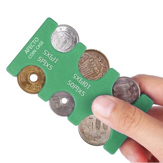 AFECTO 便攜式日本硬幣錢包