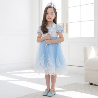 Wow Kids 女童 Narin Kids Chouchou 公主洋裝 + 珠寶 5 件組