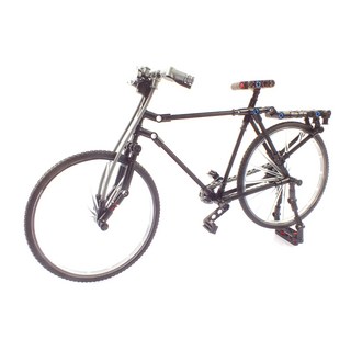 Replica 28吋自行車積木 198片 CBT112550, 黑色, 1個