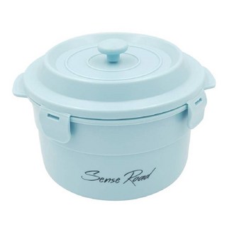 SL BUBUCook 陶瓷造型附蓋便當盒, 湖水藍, 1組