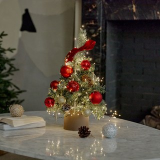 베베데코 트윙클 미니트리 풀세트, 버건디, 1세트