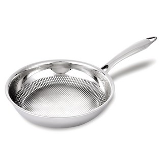 QUEEN SENSE 不鏽鋼壓紋平底鍋, 28cm, 1個