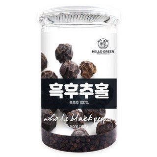HELLOGREEN 原粒黑胡椒, 1個, 250g