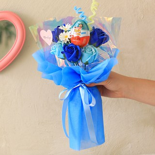 ScentBasket Shine Bling 健達奇趣蛋香皂花束, 藍色