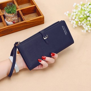 Motherbti 女用按扣拉鍊手拿長夾 MH242