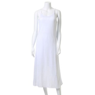 KerriLucy 人造絲吊帶9分長連身襯裙