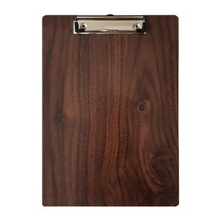 오늘의공간 카페 메뉴판 우드 클립보드 A4, 월넛, 1개