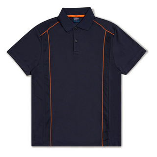 K2 Safety T恤工作服 LB2-217, 海軍藍, 1個