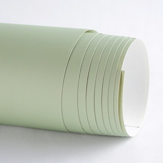 SHEETMORI 單色霧面塗層貼紙 MC03, 茶樹綠