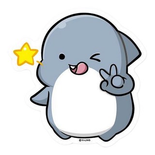 CCHING 青青文具 鯊西米創意磁鐵 多款圖案 軟磁鐵 壓克力 冰箱留言 辦公裝飾, YA!, 46mm x 45mm x 5mm