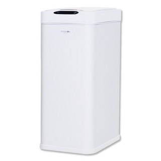 SPARROW HOUSE 不鏽鋼自動感應垃圾桶, 啞光白