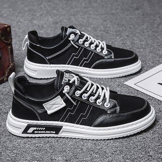 男士潮流秋季帆布運動鞋