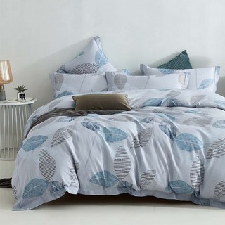 J-bedtime 床寢時光 萊賽爾天柔絲花款美式枕套 G7871-1