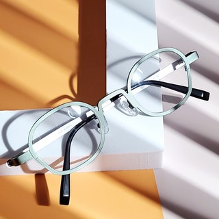 BEIMA 獨特無螺絲真鋼粗框眼鏡框