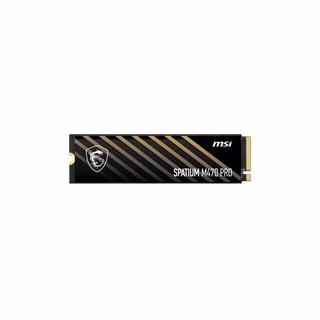 MSI SPATIUM M470 Pro 2TB 固態硬碟，PCIe 4.0 NVMe M.2介面，極速傳輸，高效散熱，原廠品質保證