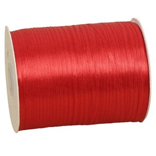 Second Best 大容量 細繩包裝緞帶 500m, 紅色, 1個