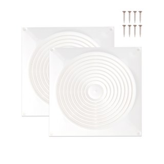 五金大將 PVC白色通風窗 2件組, 1套