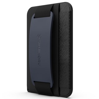 Sinjimoru Magsafe 相容手機握把掛繩卡夾, 海軍藍, 1個
