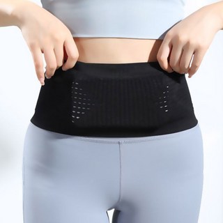 고탄력 플립 러닝 벨트, 블랙, 1개